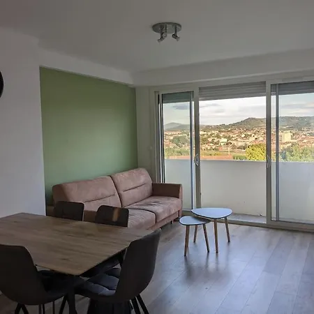 Appartement - Vue Imprenable Sur La Cite Medievale - Parking Gratuit - Climatise Carcassonne